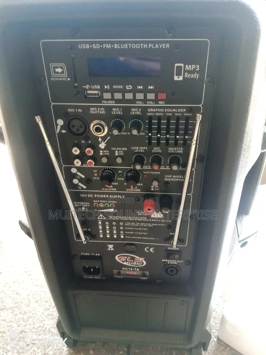 GLS Rechargeable Speaker ( 12 Inches)