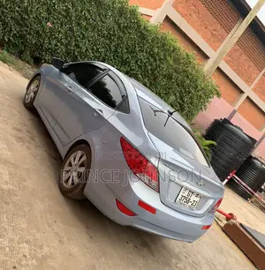 Blue Hyundai Accent for Rent