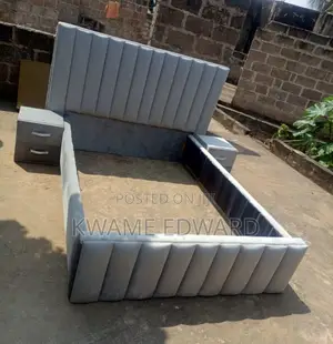 Double Bed With Two Side Drawer