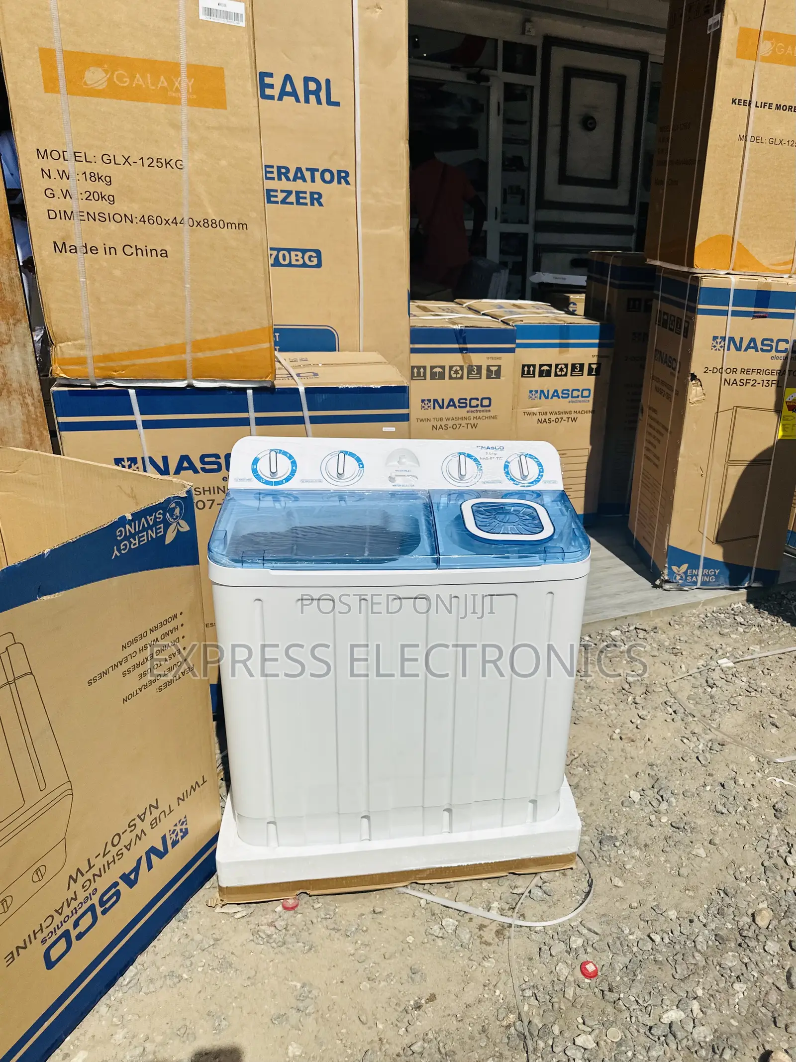 Spin Dry Speed Washing Machine 7kg Topload Nasco