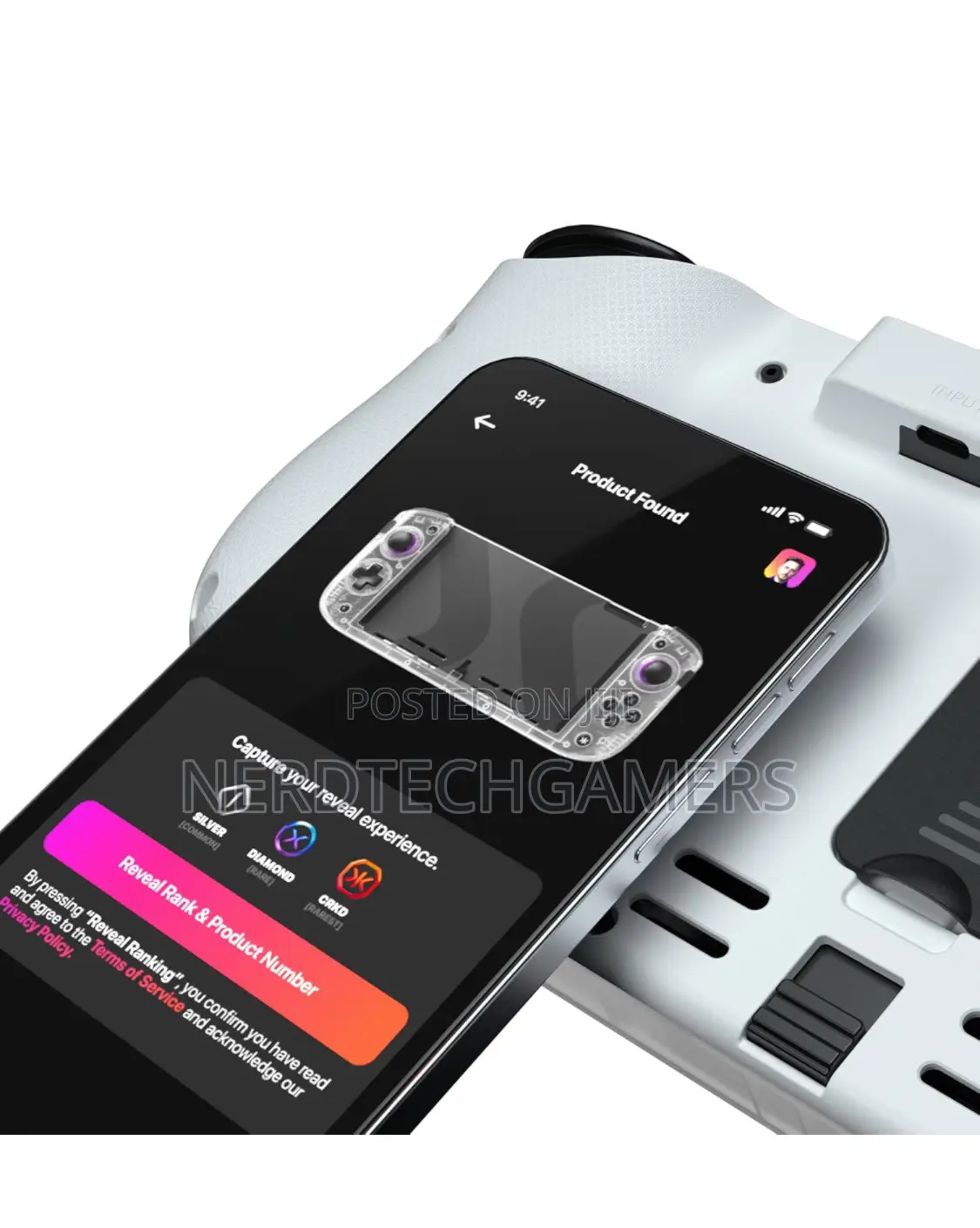 CRKD Nitro Deck+ Handheld Pro Controller for OLED Model