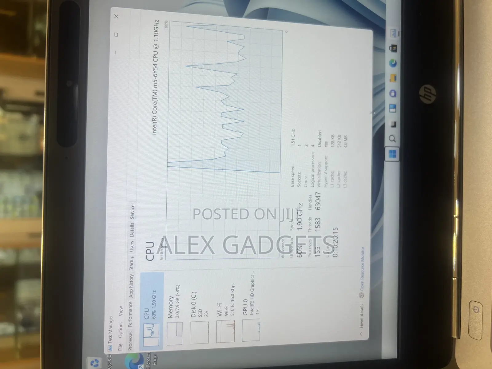 Laptop HP EliteBook Folio 1020 G1 8GB Intel Core M SSD 256GB