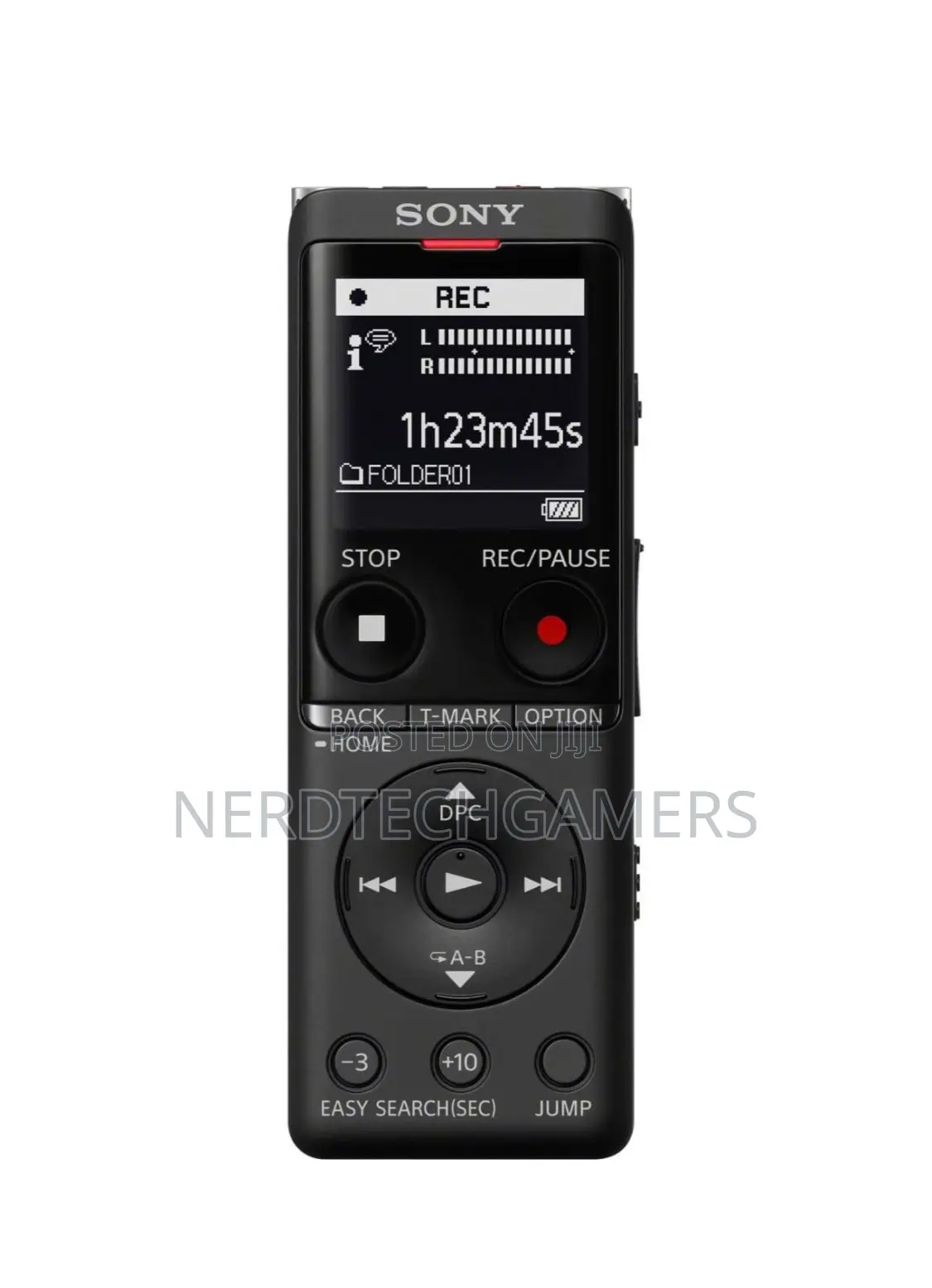 Sony ICD-UX570 Digital Voice Recorder, ICDUX570BLK, Usb