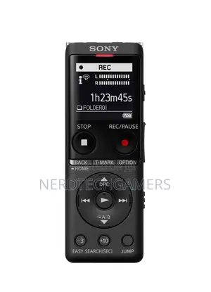 Sony ICD-UX570 Digital Voice Recorder, ICDUX570BLK, Usb