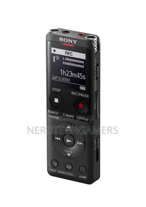 Sony ICD-UX570 Digital Voice Recorder, ICDUX570BLK, Usb