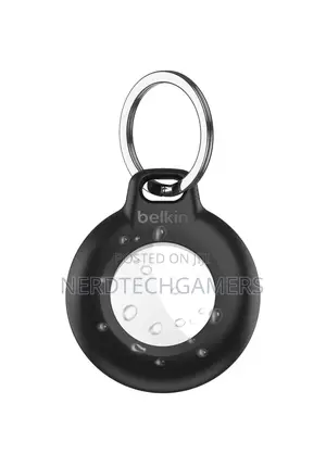 Belkin Waterproof Apple Airtag Secure Holder With Key Ring
