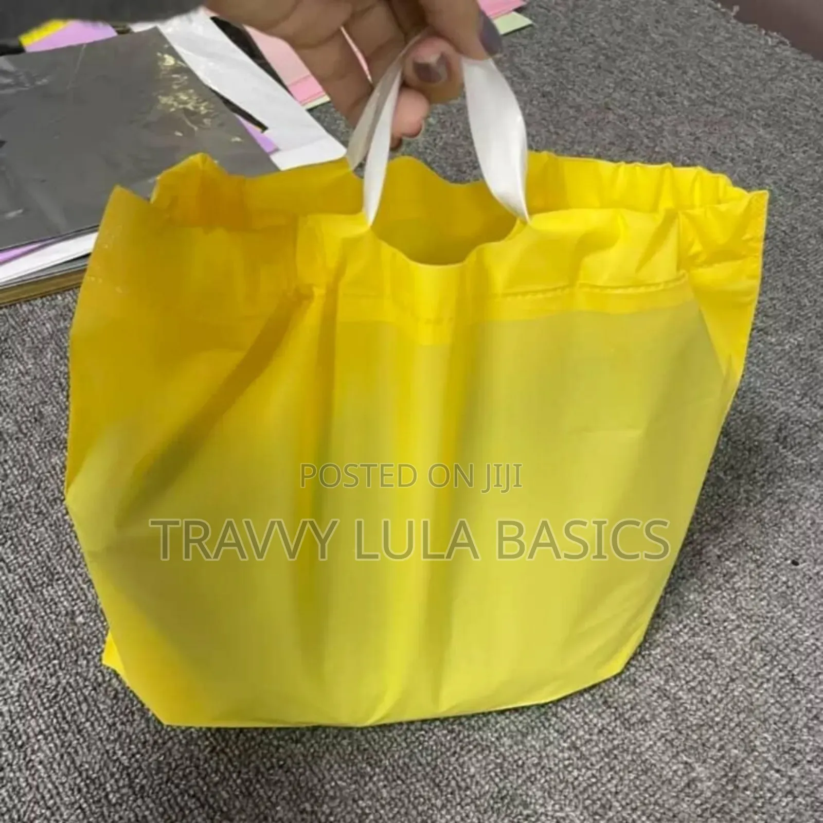 New Plain Drawstrings Coloured Bags