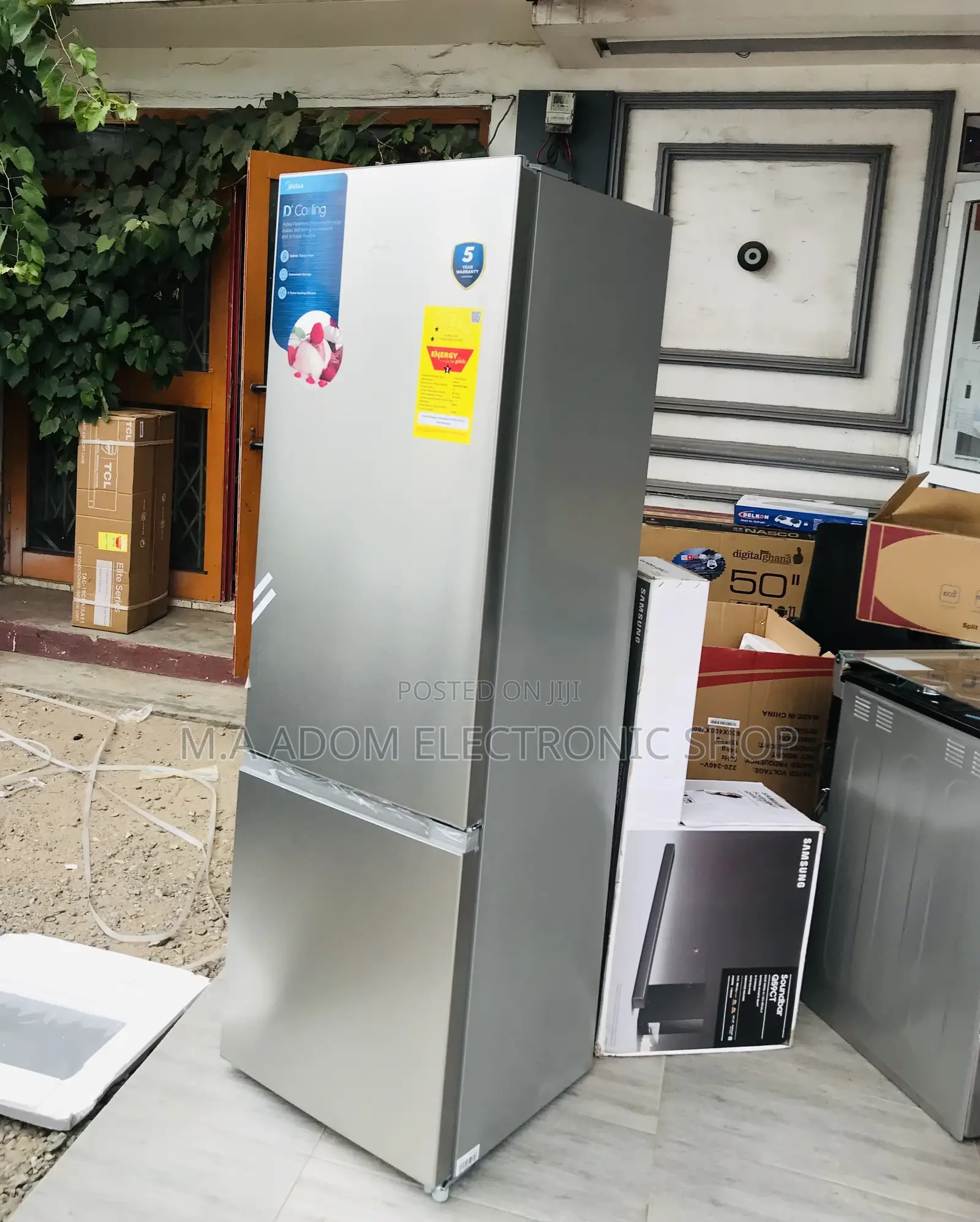 Energy Sufficient Midea MDRB369FGN02(262ltr)Refrigerator.