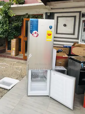 Latest Midea MDRB369FGN02 Bottom Freezer Electric Fridge.