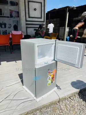 Fast Chilling Galaxy Double Door Table Top Refrigerator.