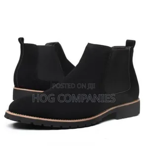 Men's Fashion Leather Desert Boots