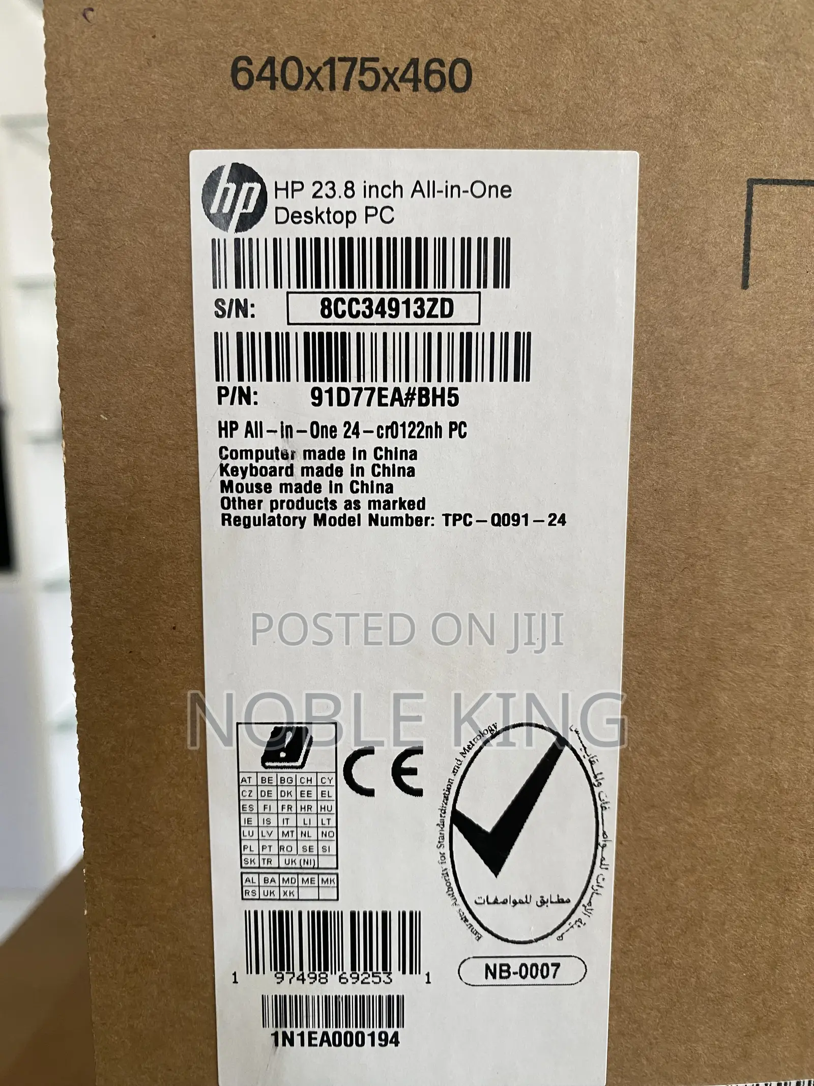 New Desktop Computer HP 290 G4 All-in-One 8GB Intel Core I5 SSD 512GB