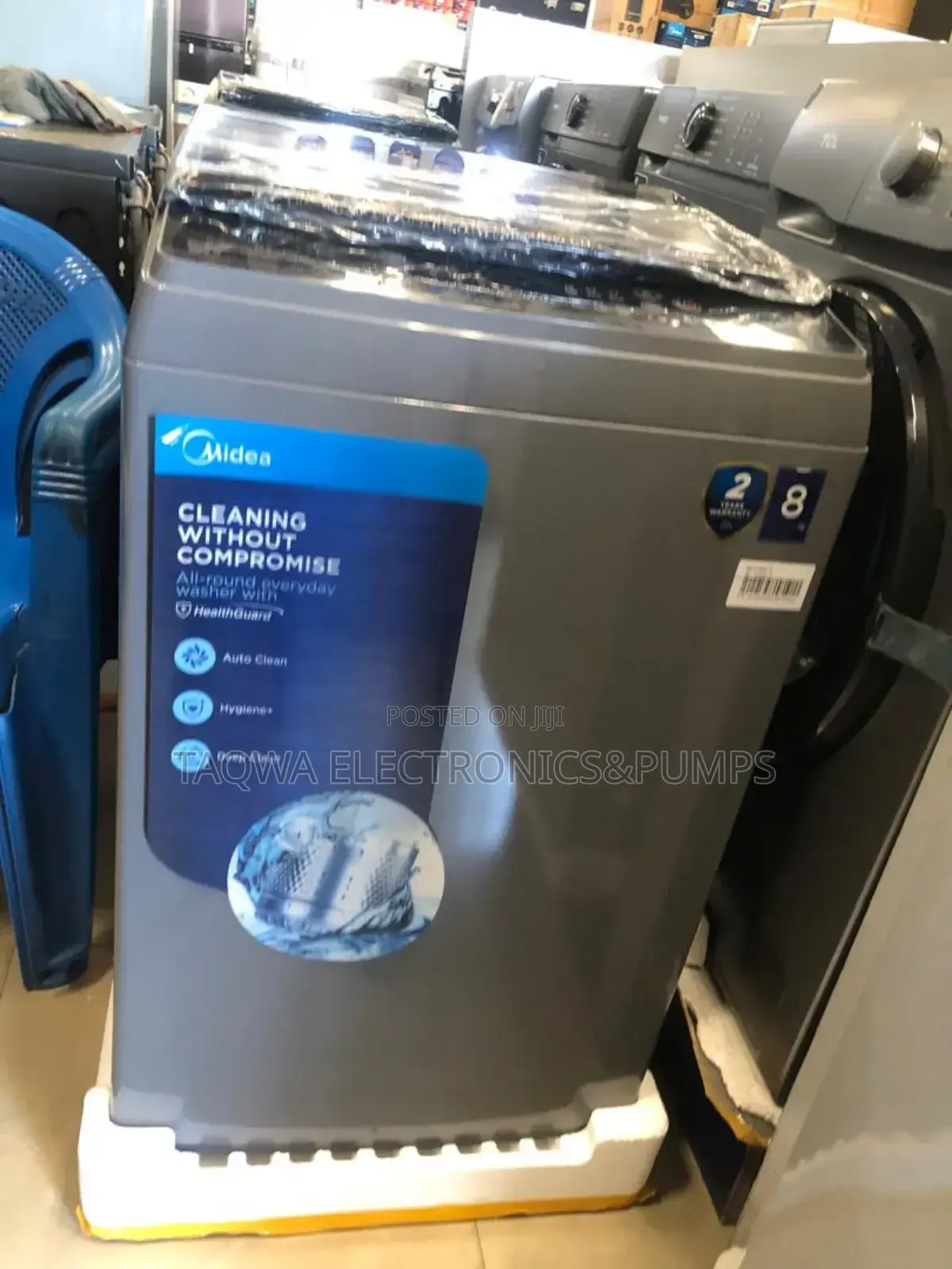Best Top Load _Midea 8kg Full Automatic