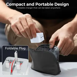 Dual USB C Plug UK, 50W Fast Charger Plug for iPhone 15 14