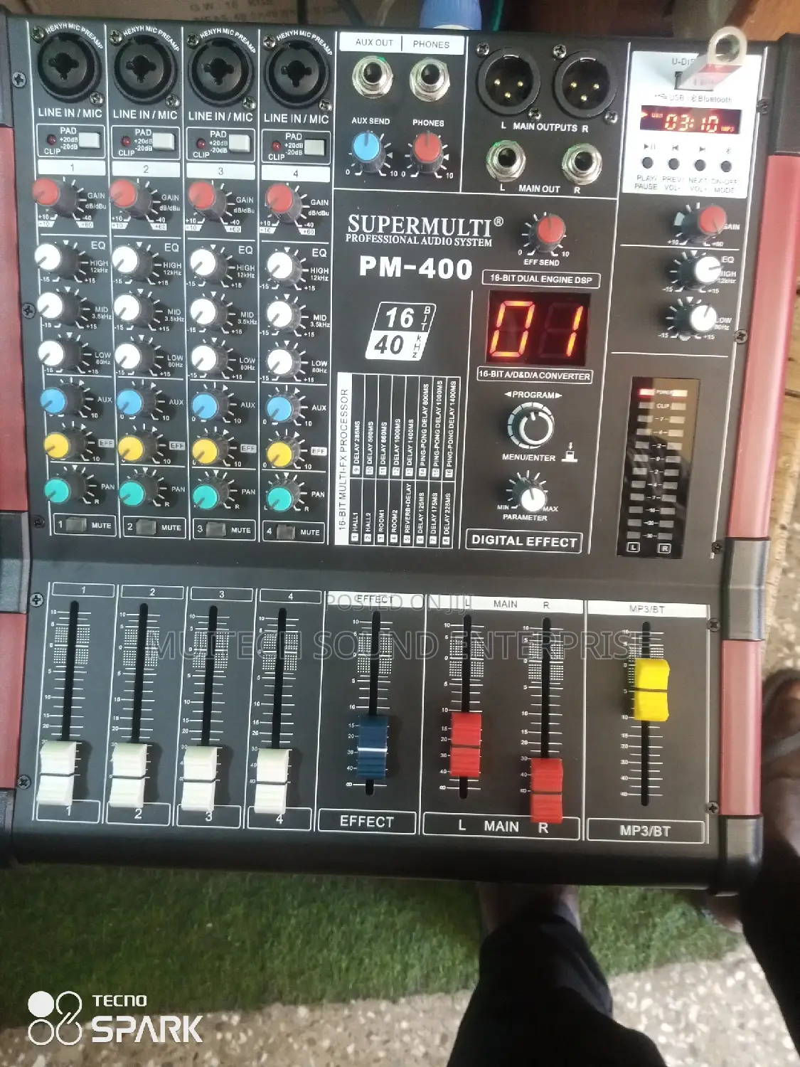 Power Mixer Pm-400