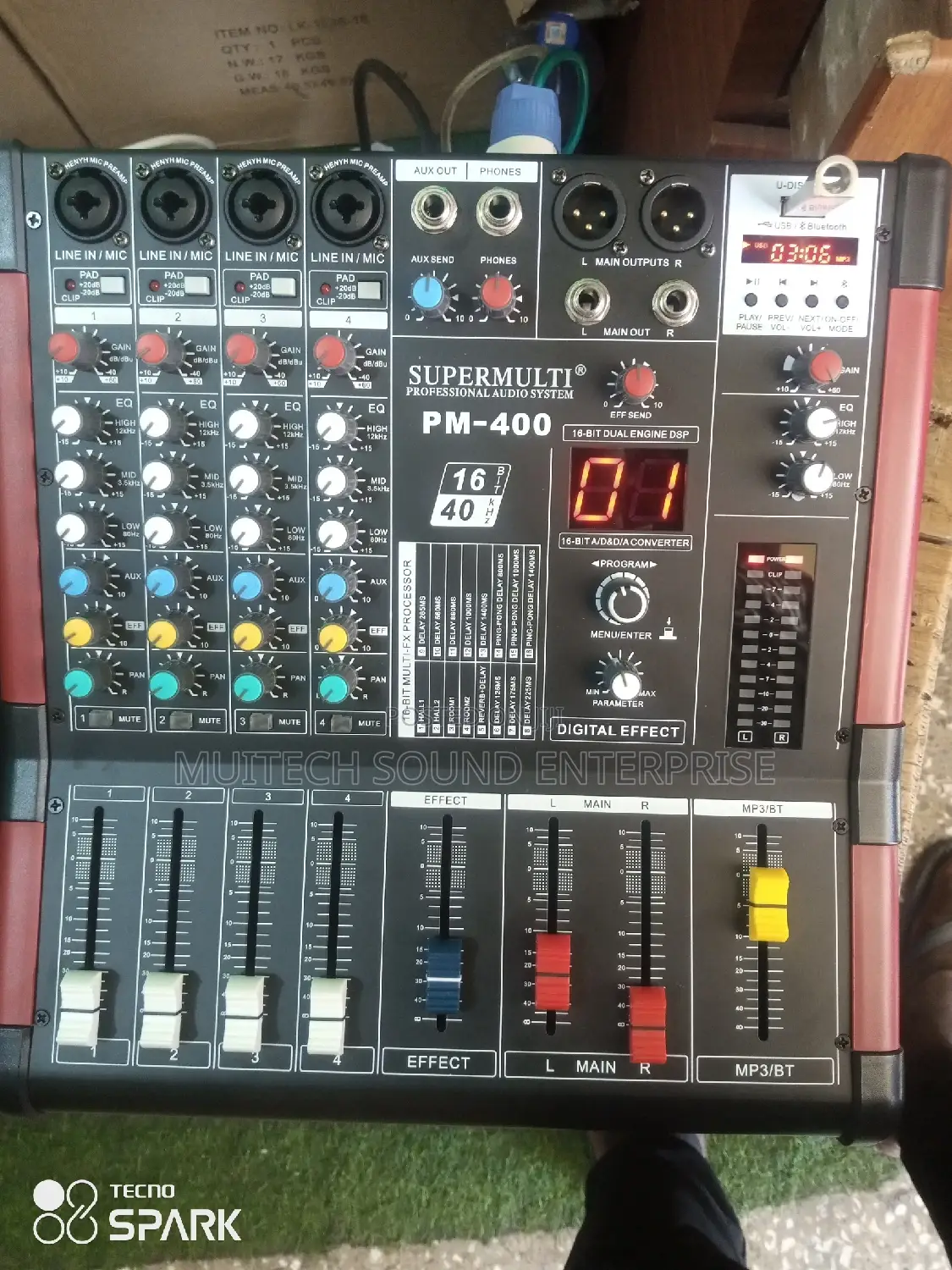 Power Mixer Pm-400