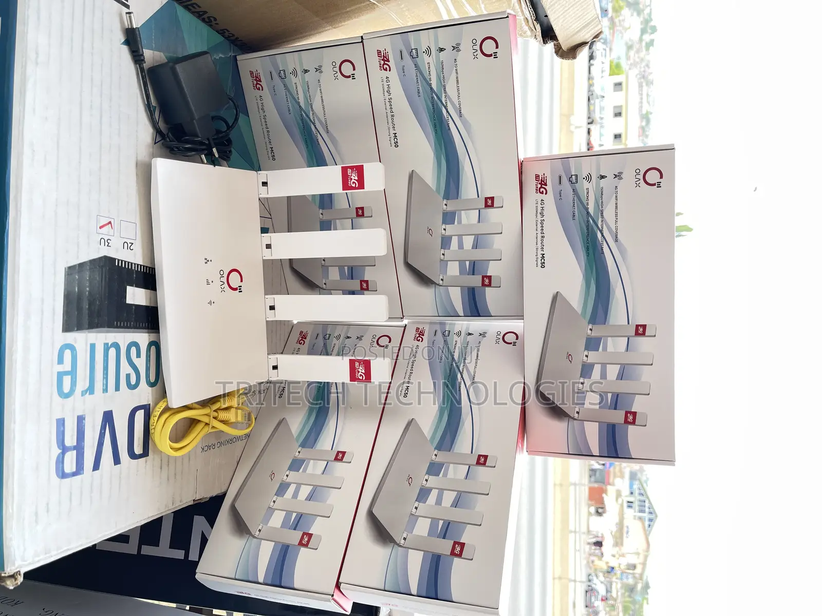 Olax Universal Sim Router One Lan Port 4G Speed of 300mbps