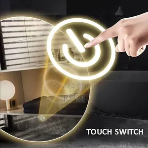 Irregular LED Vanity Bathroom Mirror Wall Mount