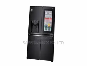 Shop LG 508(L) |(Black) Door-in-Door LG GC-X22FTQLL Fridge 