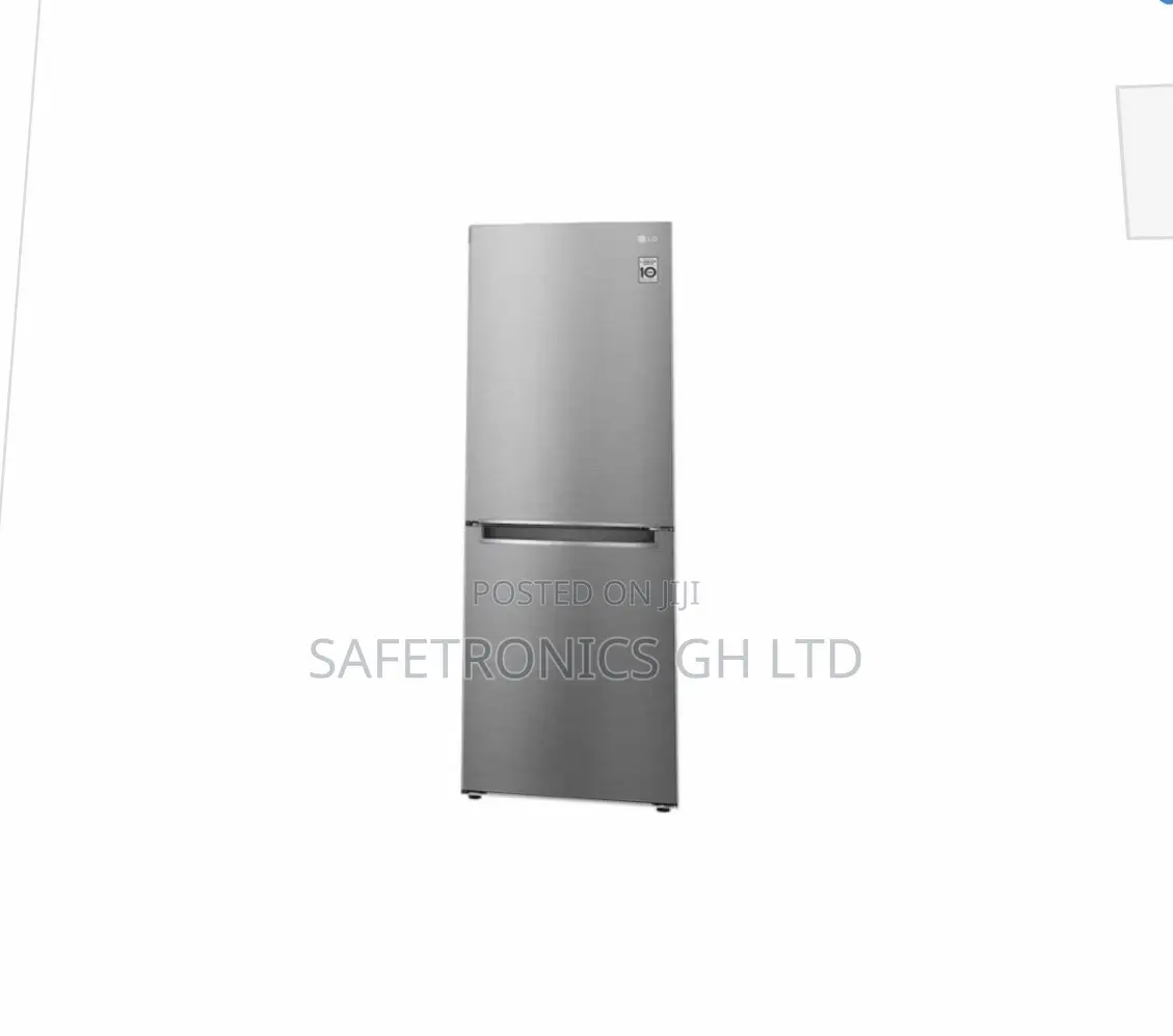 335L Double Door Bottom Freezer - Silver LG Fridge 