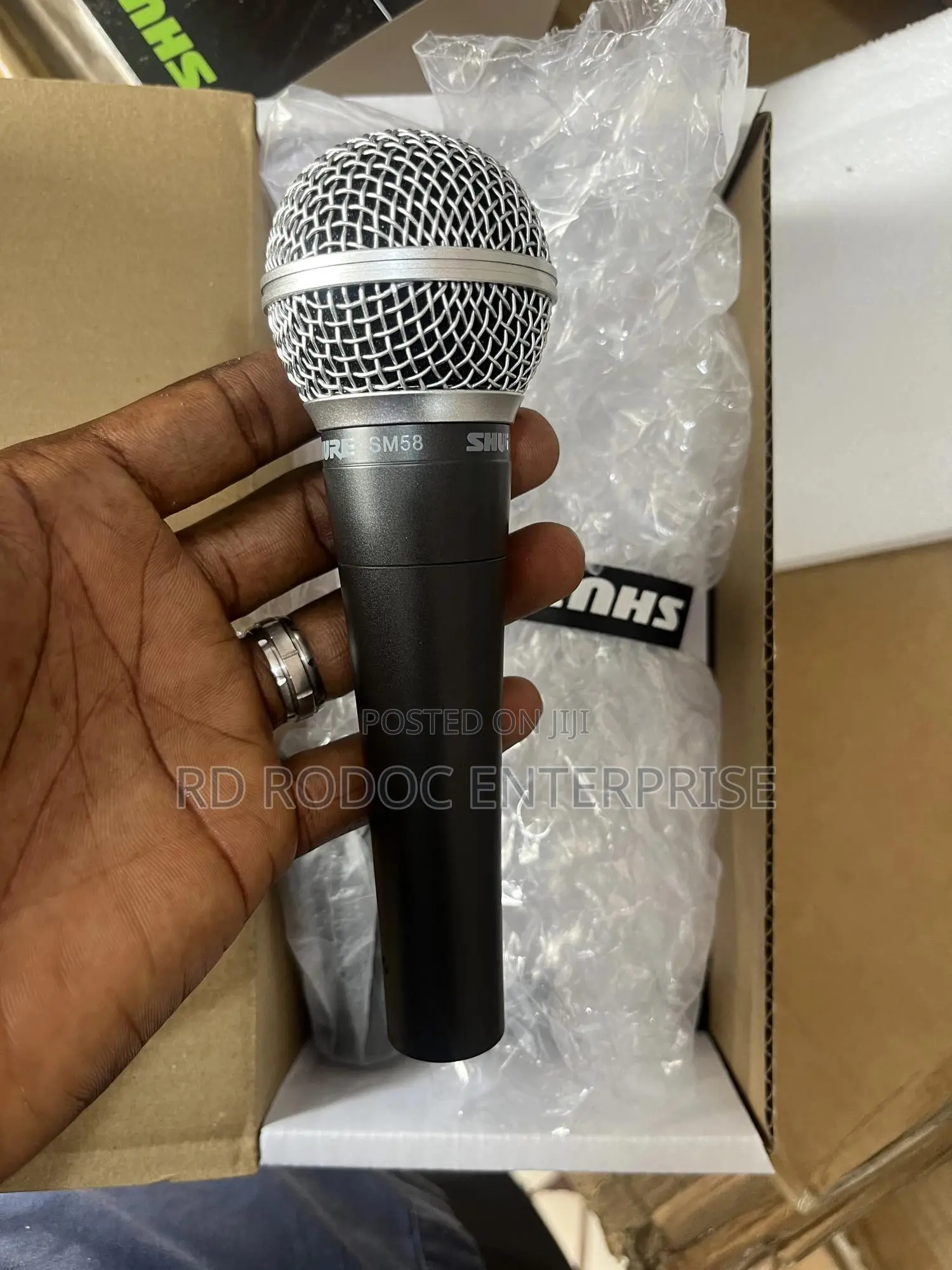 Shure Sm58 Original Cord Microphone