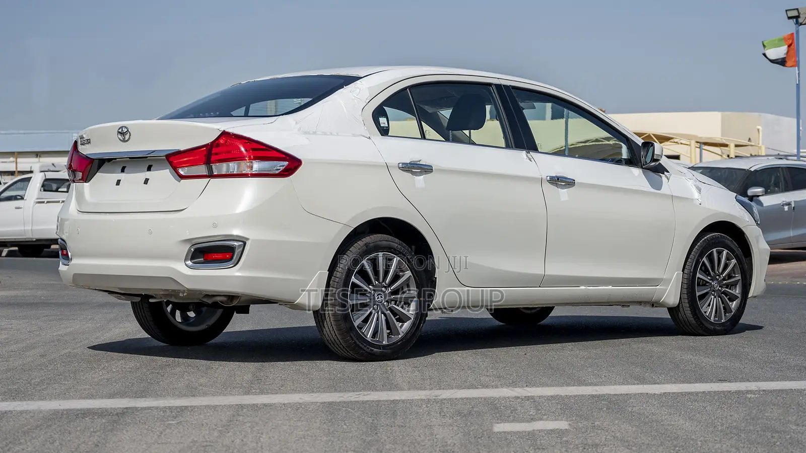 New Toyota Belta 2023 White