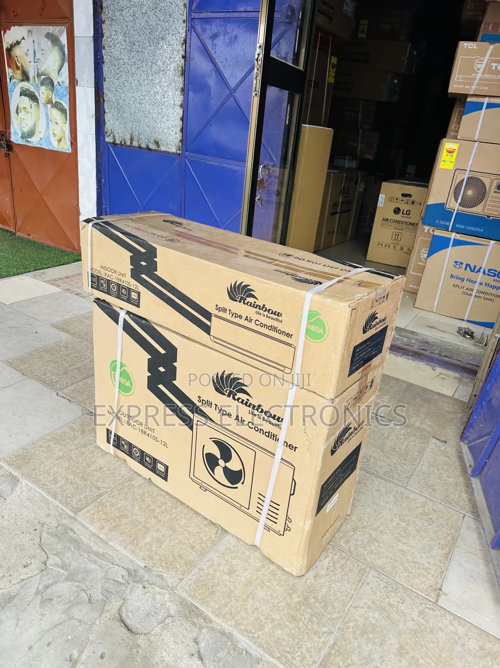 Nice Design Air Conditioner Split R410 Gas 1.5hp Rainbow