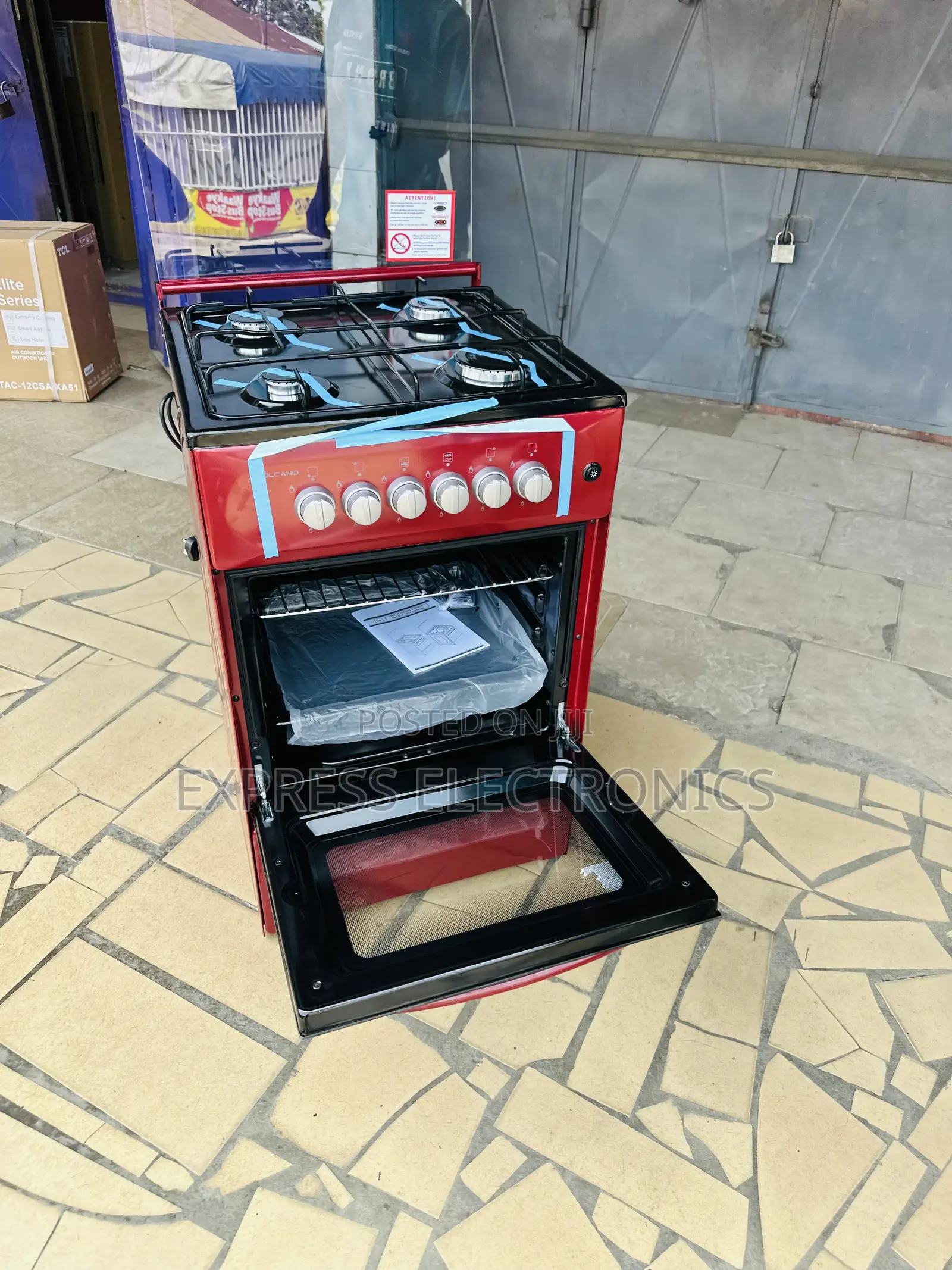 Cook’S Delight With 50/50 4burner Gas Cooker Stove Oven