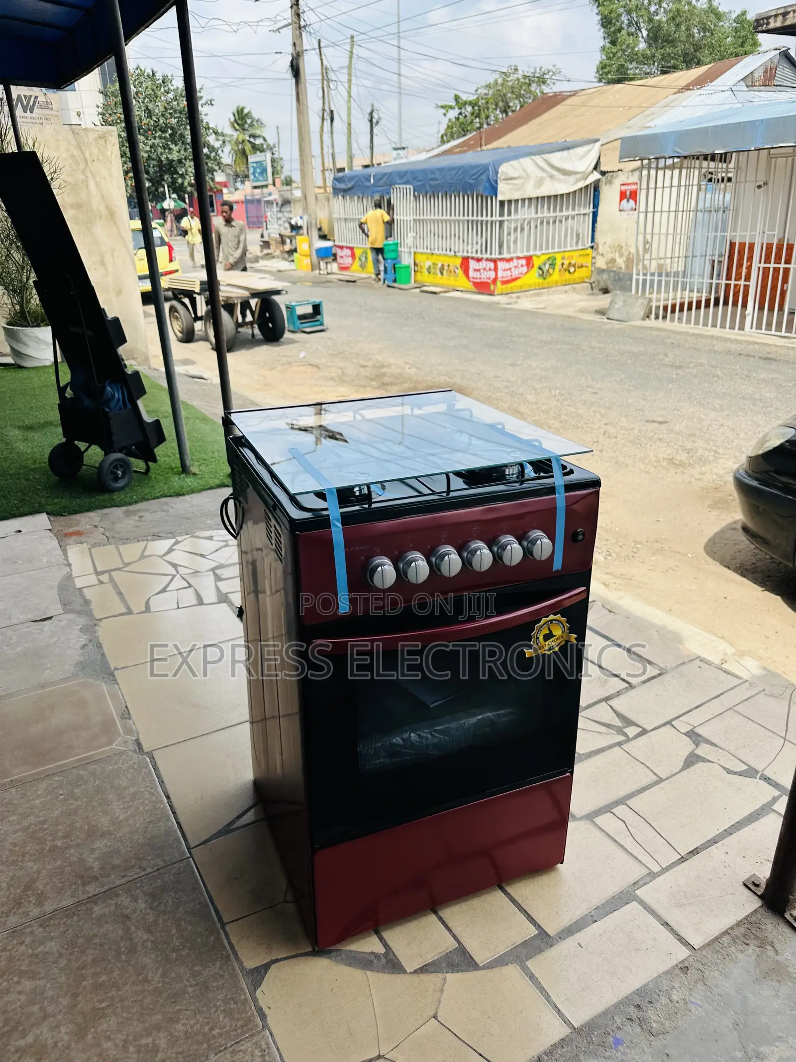 Flaming Good With Volcano Gas Cooker Oven 4burner 50/50