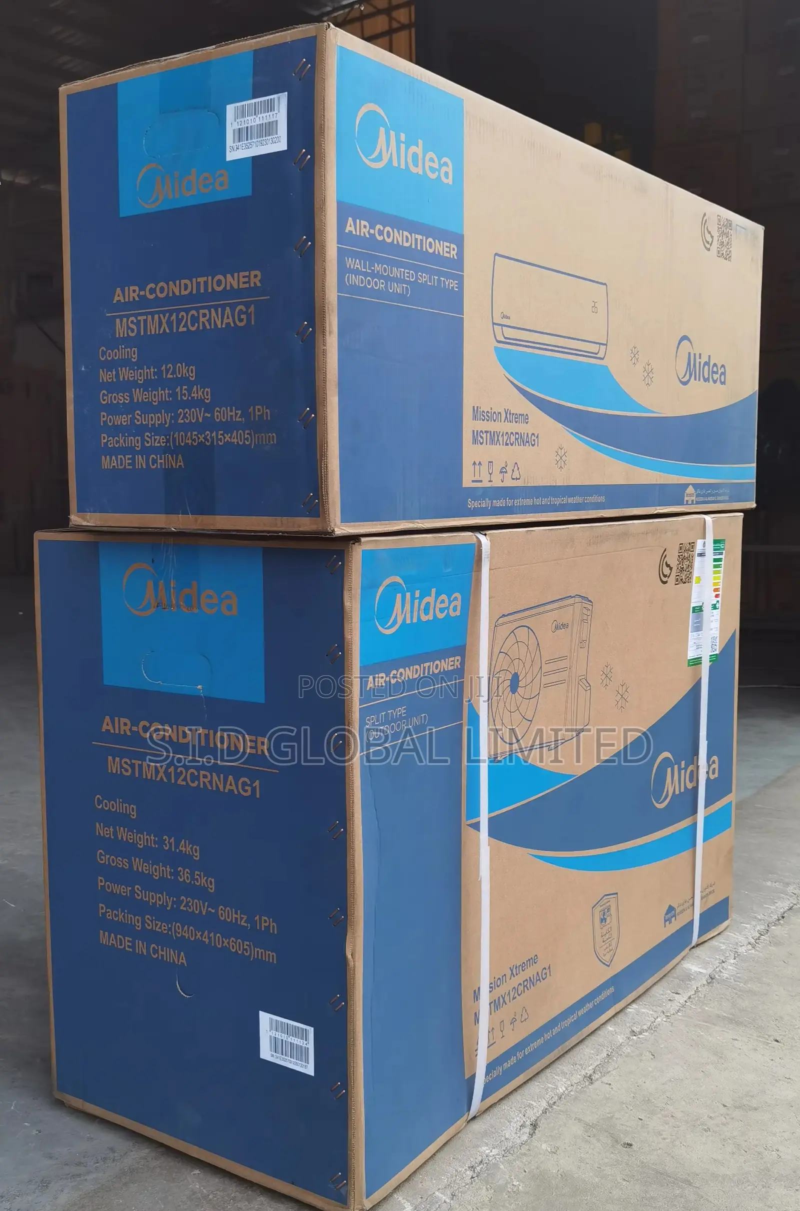 Create a Cool Oasis With MIDEA-2.5HP-R410-SPLIT-AC