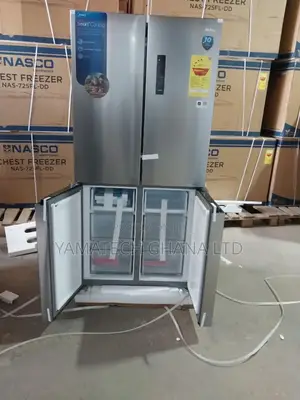 Midea Fridge French Door (4 Doors) 470 Litre Silver