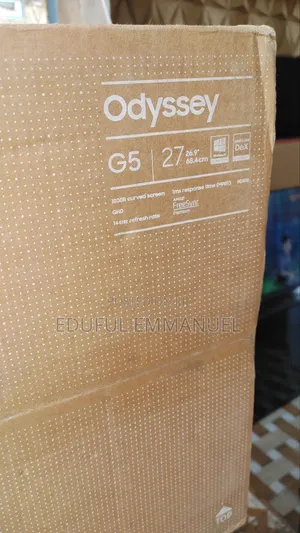Samsung 27" Odyssey G5 Curved 165hz Gaming Monitor WQHD
