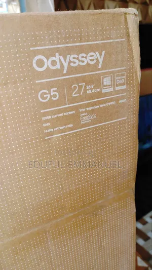 Samsung 27" Odyssey G5 Curved 165hz Gaming Monitor WQHD