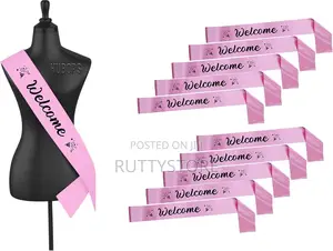 It's A Girl / Boy Sash / Mom To Be / Welcome