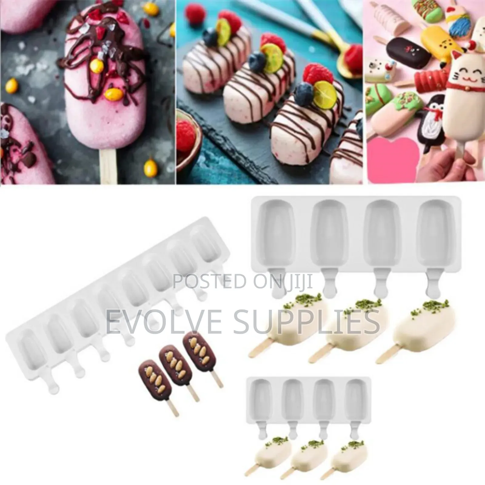 8 Slot Ice Cream Mould