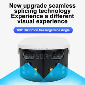 Durable Battery And Large Panel Solar Sim Security Camera