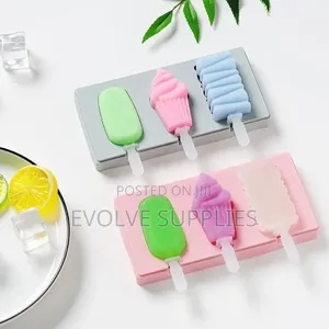 3 Designs Popsicle Mould