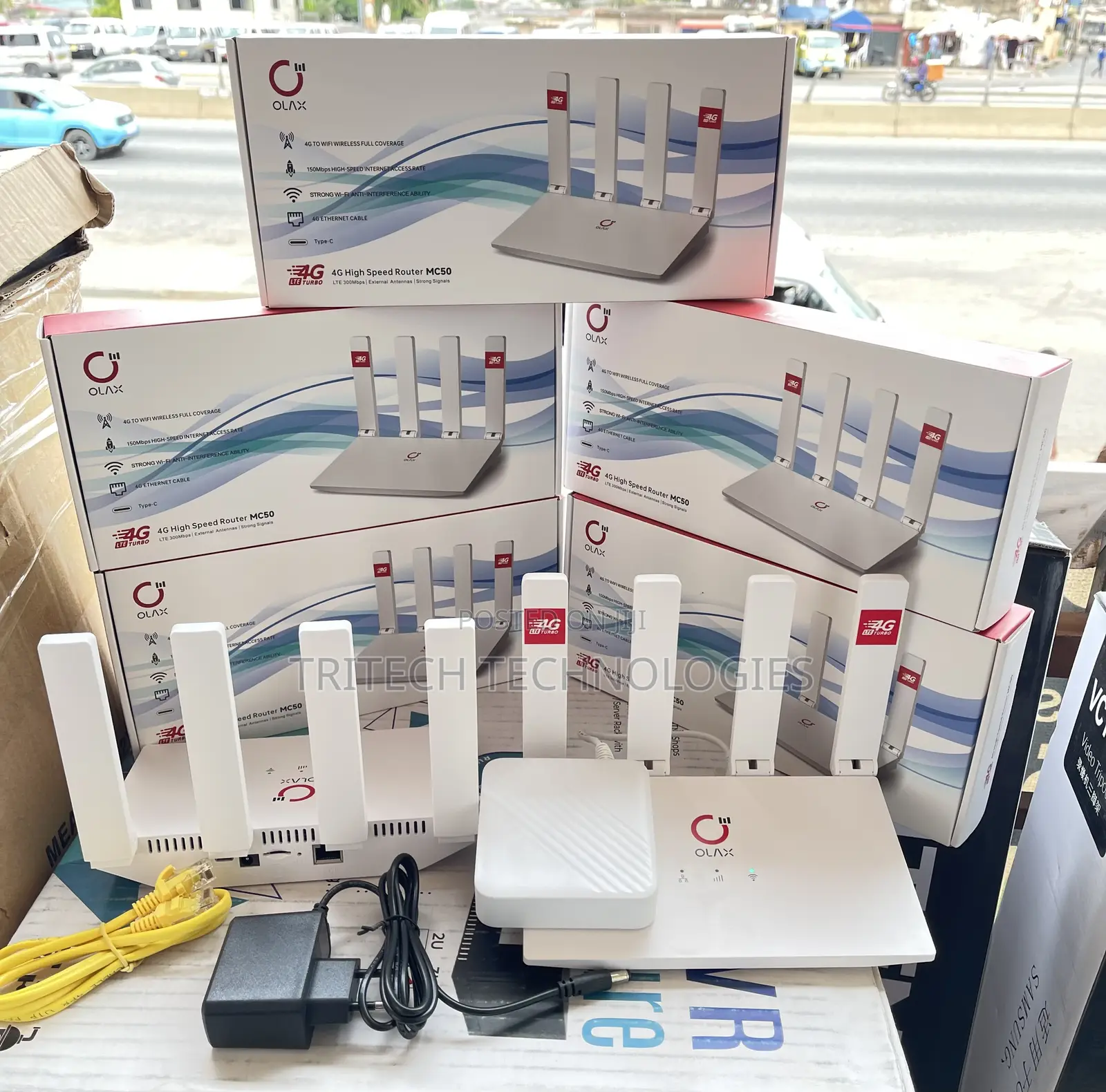 Olax Universal 4G Router With Power Bank