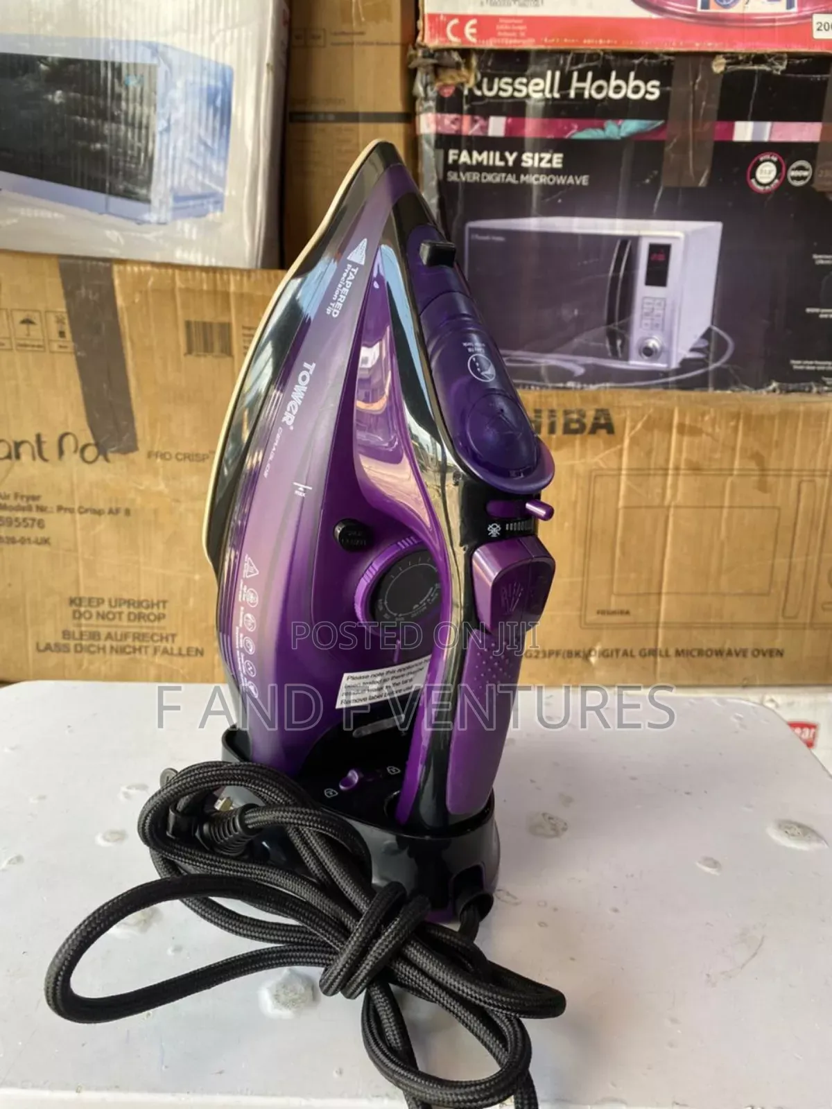 2 in 1 Cordless Steam Iron - Uk