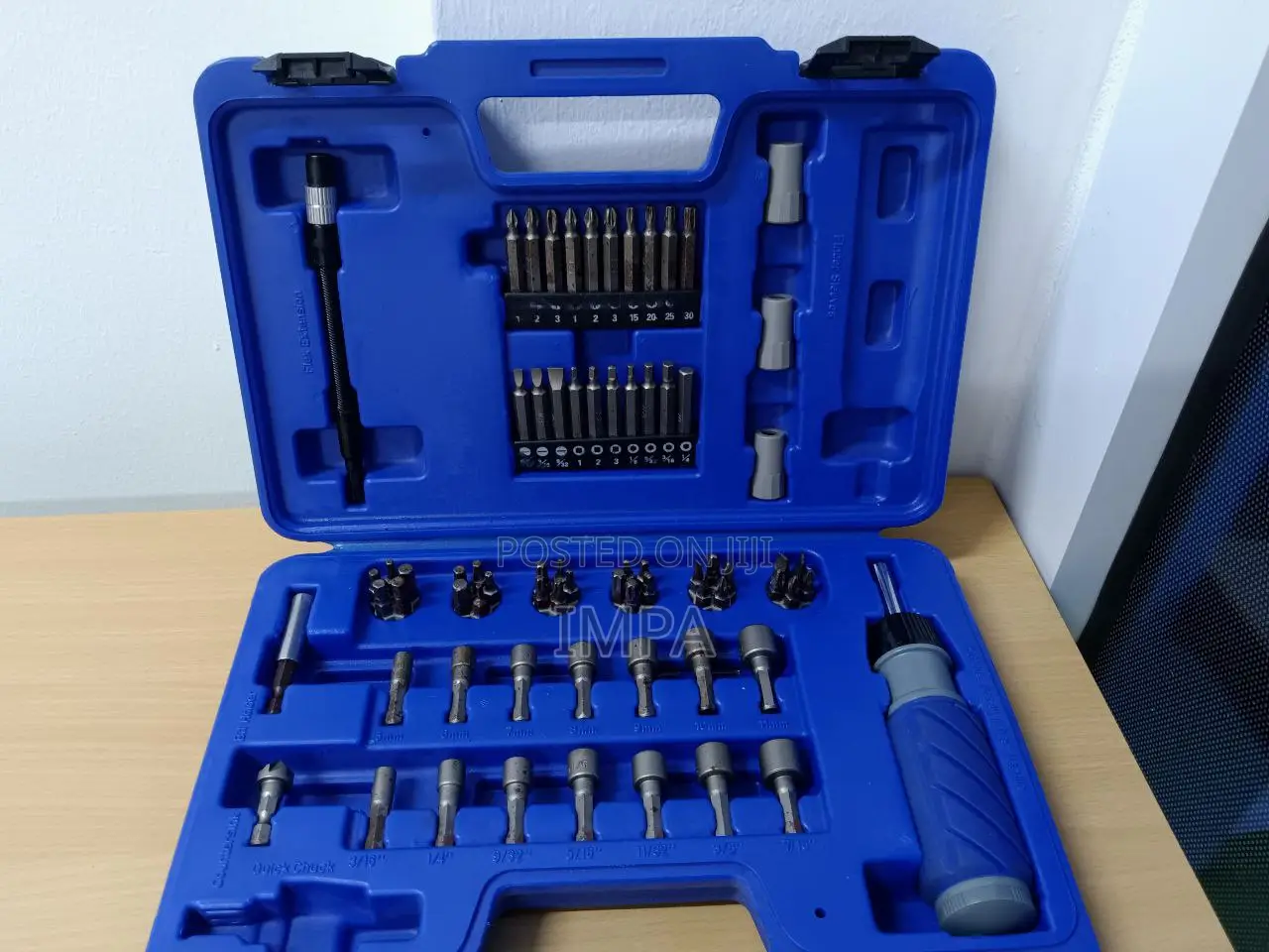 78-Piece Screwdriver Bit Set, 1/4 in Hex Shank Size Item