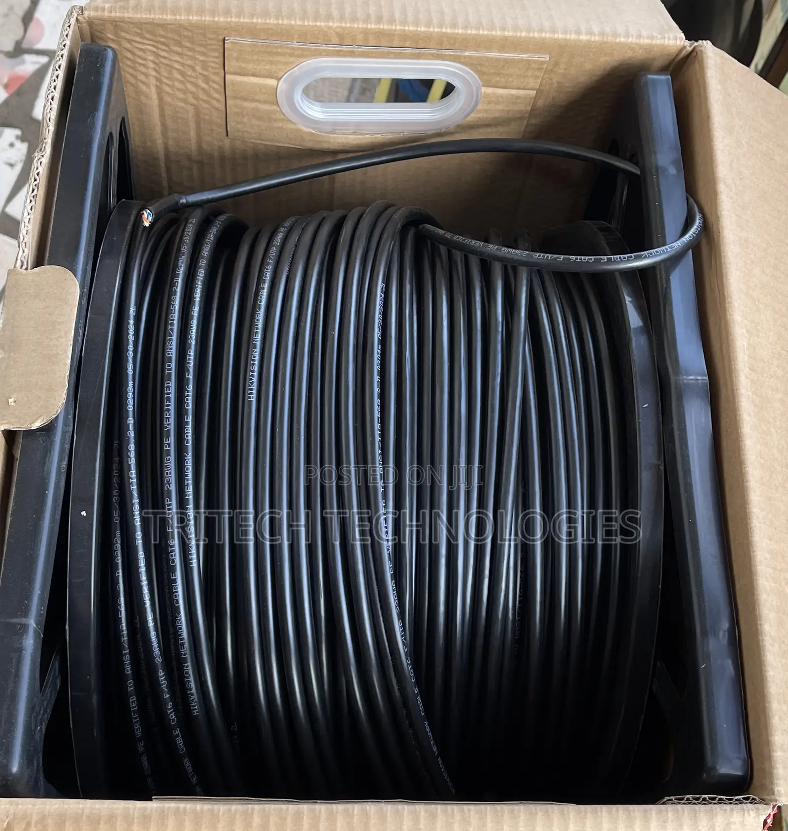 Hivision Cat6 Outdoor Network Cabie 305m (Solid Pure Copper)