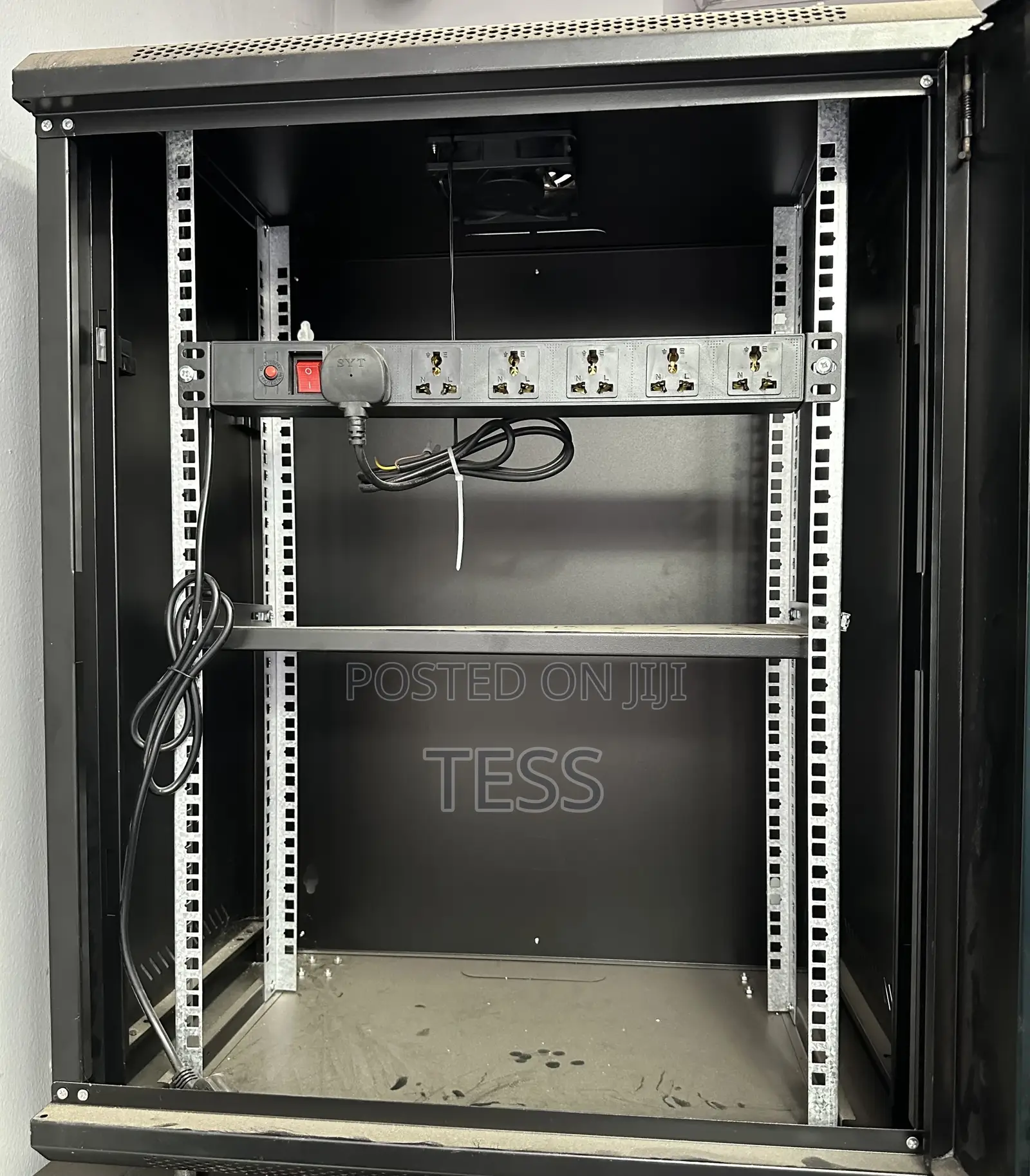 15u Rack Cabinet With Pdu and Fan