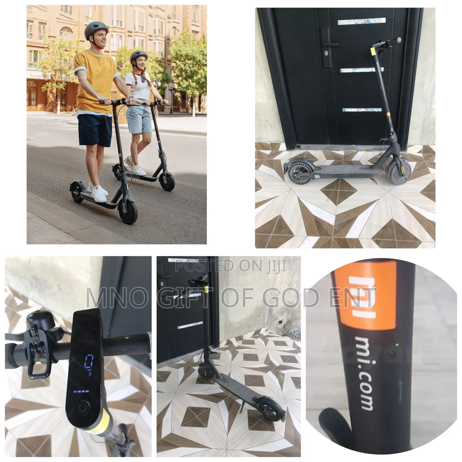 Xiaomi Mi 1S Folding Adult Electric Scooter 20mph - Black
