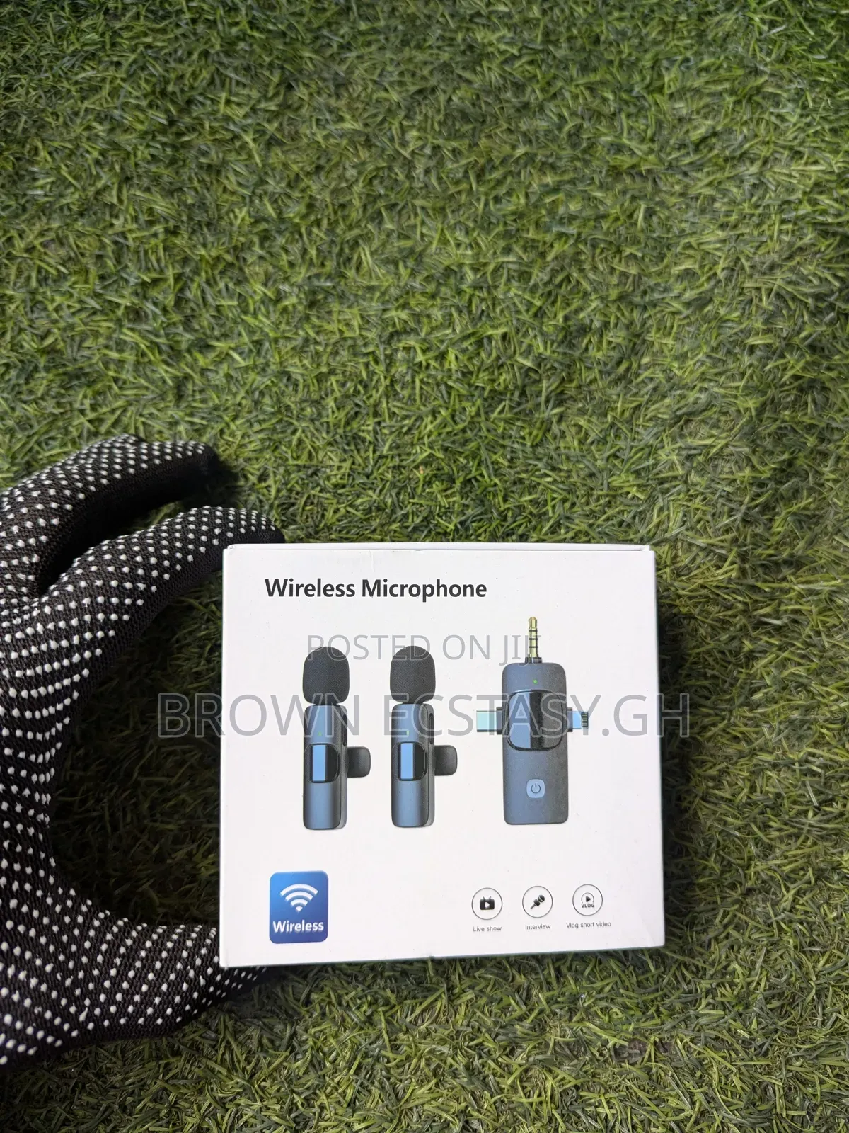 Mini Wireless Microphone (Double Mics)