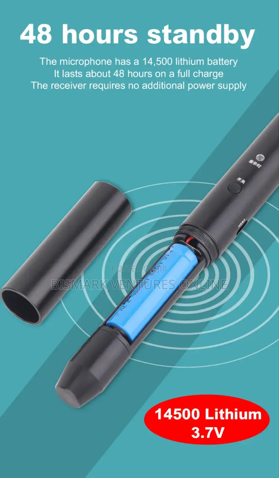 Wireless Interview Microphone for Phones and DSLR Cameras