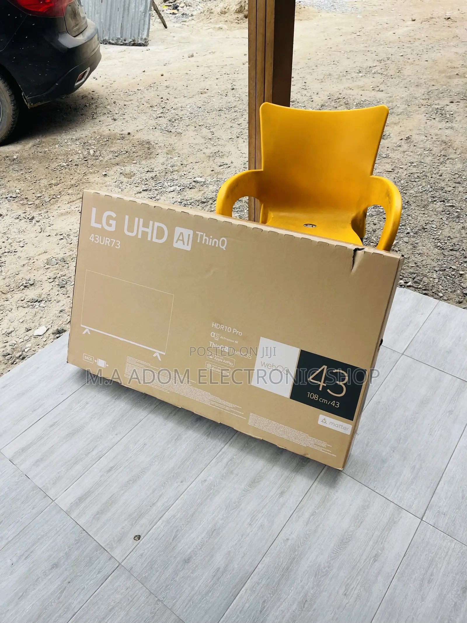 Order Authentic LG 43ur73 43” Uhd Smart Television.