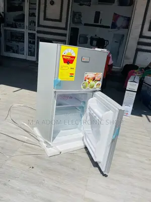 Energy Sufficient Galaxy Double Door Table Top Fridge.