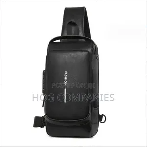 Men's Quality Leather Crossbody Side Bag Travel Shoulder Bag