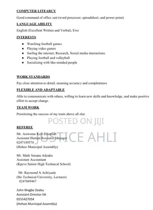 Accounting Finance CV