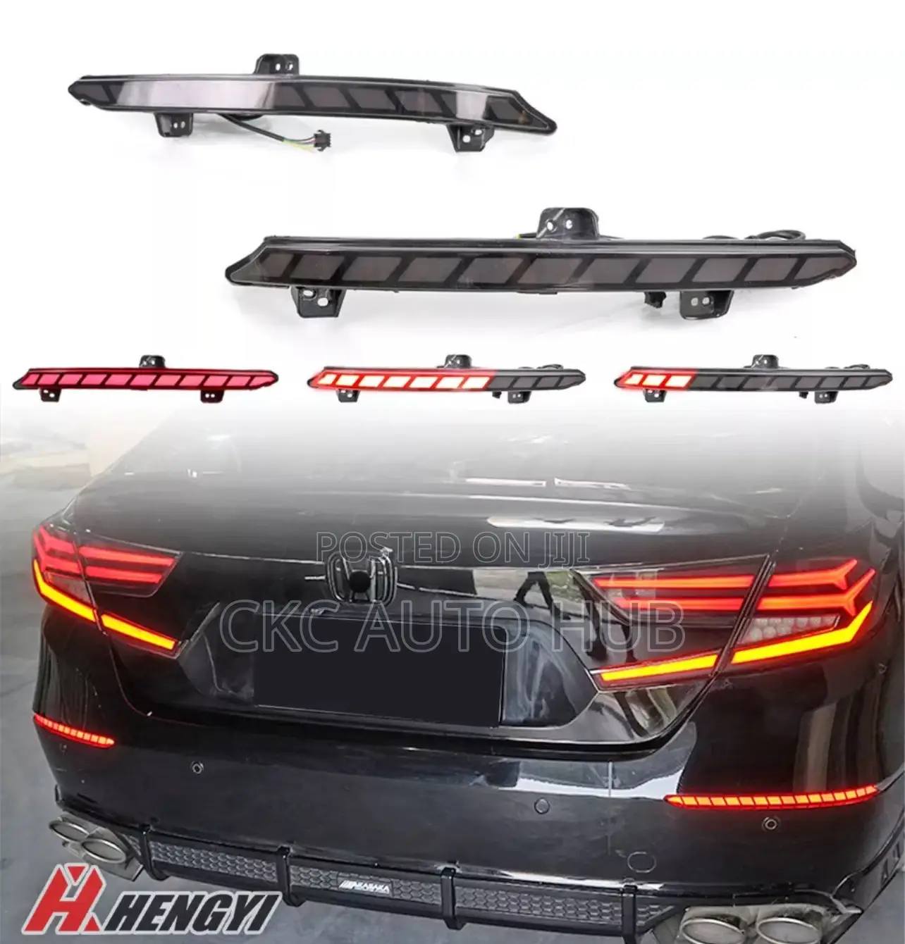 Honda Accord 2018 to 2022 Back Bumper Reflector